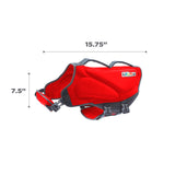 Outward Hound Dawson Swim Red Dog Life Jacket, Large