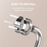 24 Inch Shower Grab Bar w/Anti Slip Rubber Grip, Munzong Stainless Steel Bathroom Grab Bar, Chrome Bathroom Balance Bar,Safety Handrail Support,Handicap Injury Elderly Senior Assist Bath Handle