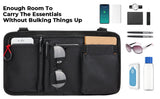 JOYTUTUS Wheelchair Side Bag, Wheelchair Armrest Storage Pouch Bag with Cup Holder, Wheelchair Accessories Bag for Walker, Rollator, Electric Scooter or Wheelchair