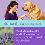Zenrelia (ilunocitinib Tablets) | Once Daily Prescription Itch Relief for Dogs | 15 mg mg (30 Count)