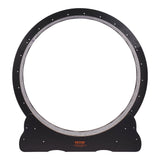 VEVOR Cat Exercise Wheel, 43.3" Large Cat Treadmill for Indoor Pets, Running Wheel with Detachable Carpet & Cats Teaser Toy for Running/Walking/Training, Suitable for Most Cats Black