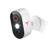 1080p Wireless Security Camera with AI Human Detection, Night Vision, 2-Way Talk, Cloud Storage, 2.4G WiFi, Battery Camera for Home Security (1 Spotlight)