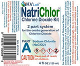 NATRICHLOR CD set w/Accu-Drop Bottles HCL Extra Large Size (8 oz Total)