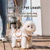 4-in-1 Convertible Pet Carrier for 14-20 lbs Dogs & Cats - Breathable Air Mesh Backpack Harness with Spine Protection | Adjustable Sling, Shoulder Bag & Handheld | Black-L