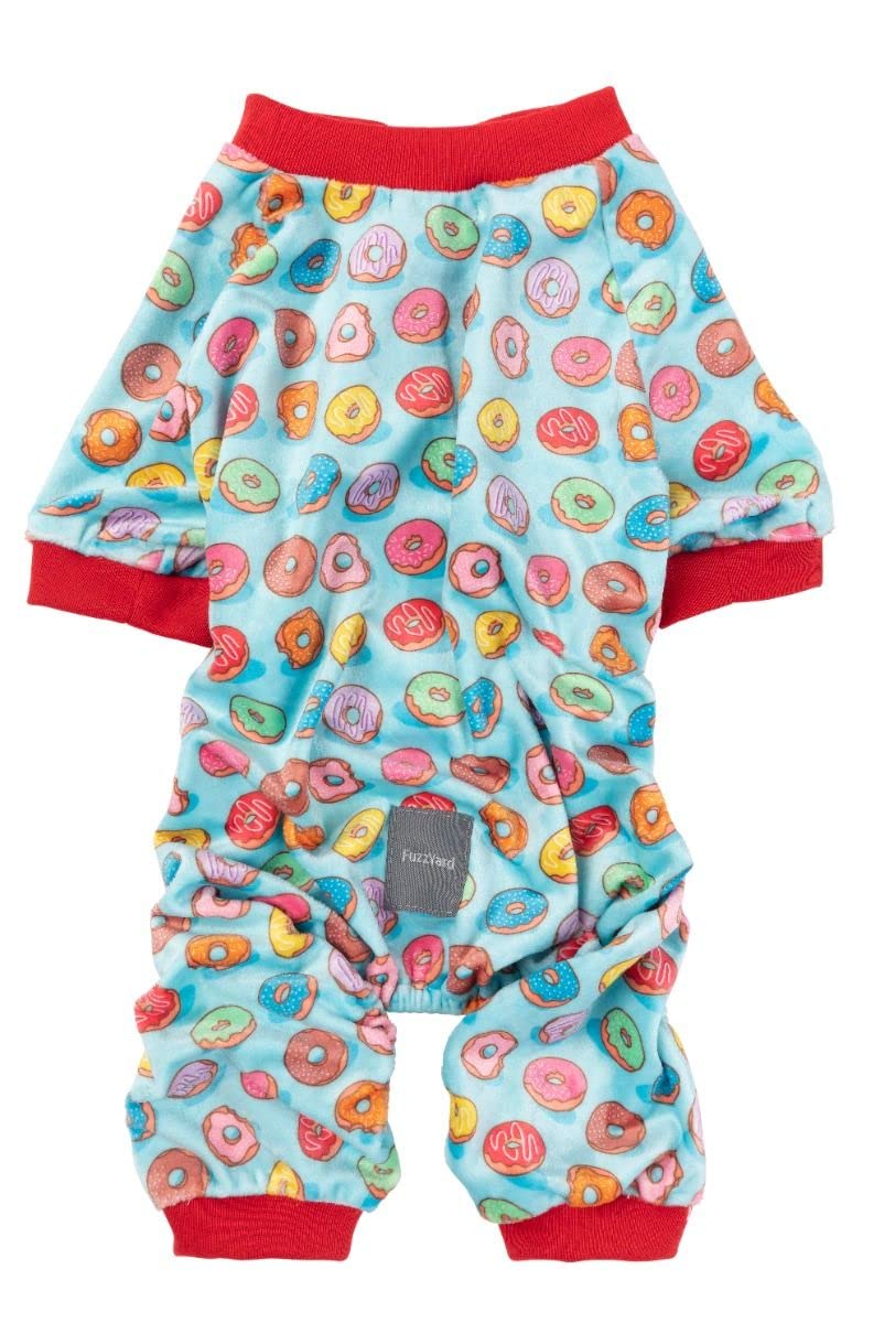 FuzzYard You Drive Me Glazy Donut Dog Pajamas (Size 2)