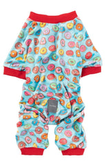 FuzzYard You Drive Me Glazy Donut Dog Pajamas (Size 2)
