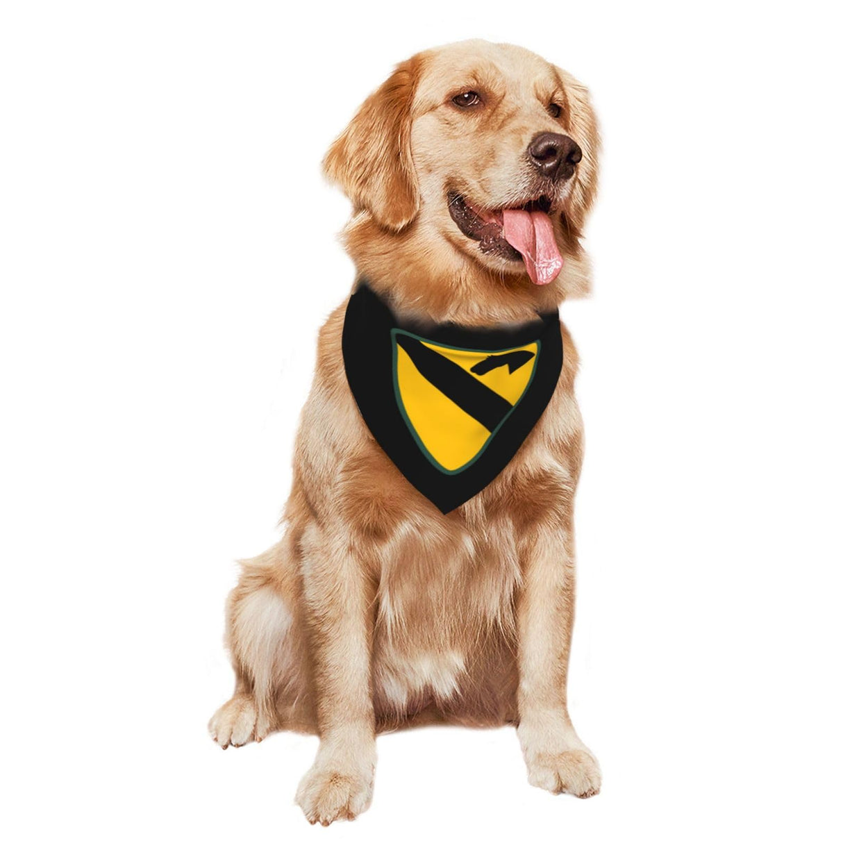 1st Cavalry Division Patch Dog Scarf Pet Bandana Cat Pet Bibs