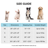 JOEJOY Donut Cat Beds for Indoor Cats, Round Calming Small Dog Bed with Removable Washable Cover, Orthopedic Cute Puppy Kitten Pet Bed with Jacquard Shaggy Plush & Non Skid Bottom, Black