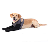 Dog Socks to Prevent Licking Paws ，Breathable Leg Sleeve to Stop Licking and Biting,Firm and Secure Protect Wounds Dog Recovery Sleeve Socks (Medium-Gray)