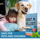 SUAVEC Rodent Repellent, Mice Repellents, Mouse Repellent, Rat Repellent for House, Peppermint Oil to Repel Mice and Rats, RV Rodent Repellant, Keep Mice Away for Indoor, Rat Deterrent-8 Packs