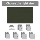 Easy-Going 100% Waterproof Dog Bed Cover Reversible Leak Proof Couch Cover Washable Sofa Cover Furniture Protector Blanket for Pets Kids Children Dog Cat (52x86 Inch, Army Green/Beige)
