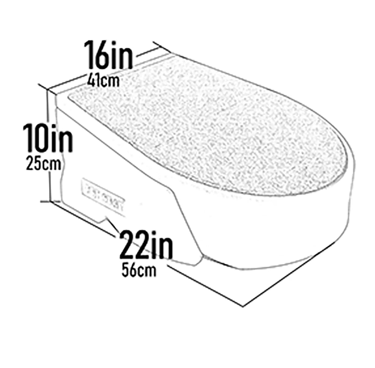 Pet Gear Stramp Stair and Ramp Combination for Dogs/Cats, Easy Step, Lightweight/Portable, Sturdy, Easy Assembly (No Tools Required), Chocolate