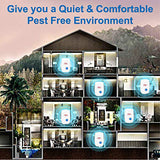 Merratric Ultrasonic Pest Repeller 6 Pack Electronic Ultrasonic Pest Repellent Indoor Plug in Pest Control Ultrasonic Repellent for Mice Cockroach Spider Ant Mosquito Bug Insect