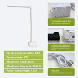 Parrot Bathtub Bird Automatic Bath Shower,Large Bird Shower Fountain Indoor Bathtub with Running Water, Contains USB and Pump,for Pet Birds, African Grey, Cockatiel, Conure, Budgie, Lovebird(Fashion)