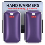 Hand Warmers Rechargeable, 2 Pack 4000mAh Electric Handwarmer, Portable Pocket Heater Handwarmers, Gifts for Men, Women, Christmas, Outdoor, Indoor, Golf, Camping, Hunting Accessories