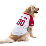 ANTKING Los Angeles A Dog T-Shirt Jersey Style Custom Name and Number Pet Clothes Gifts