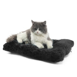 Dog Crate Mat for Dog Cages Black Dog Bed for Small Dogs 18 Inch Dog Crate Bed Washable Dog Mats for Sleeping,Up to 10 lbs Soft and Fluffy Small Dog Bed for Crate Tire Printing Black
