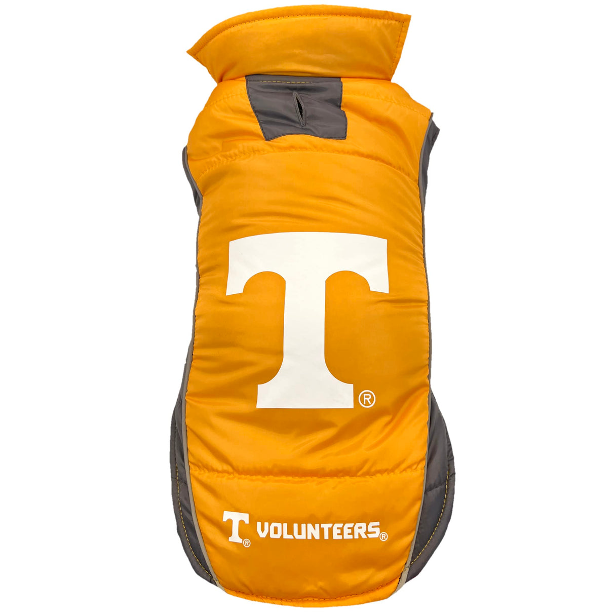 Pets First Collegiate Tennessee Volunteers Puffer Vest for Dogs & Cats. Size Medium. Warm, Cozy, and Waterproof Dog Coat, for Small and Large Dogs/Cats.