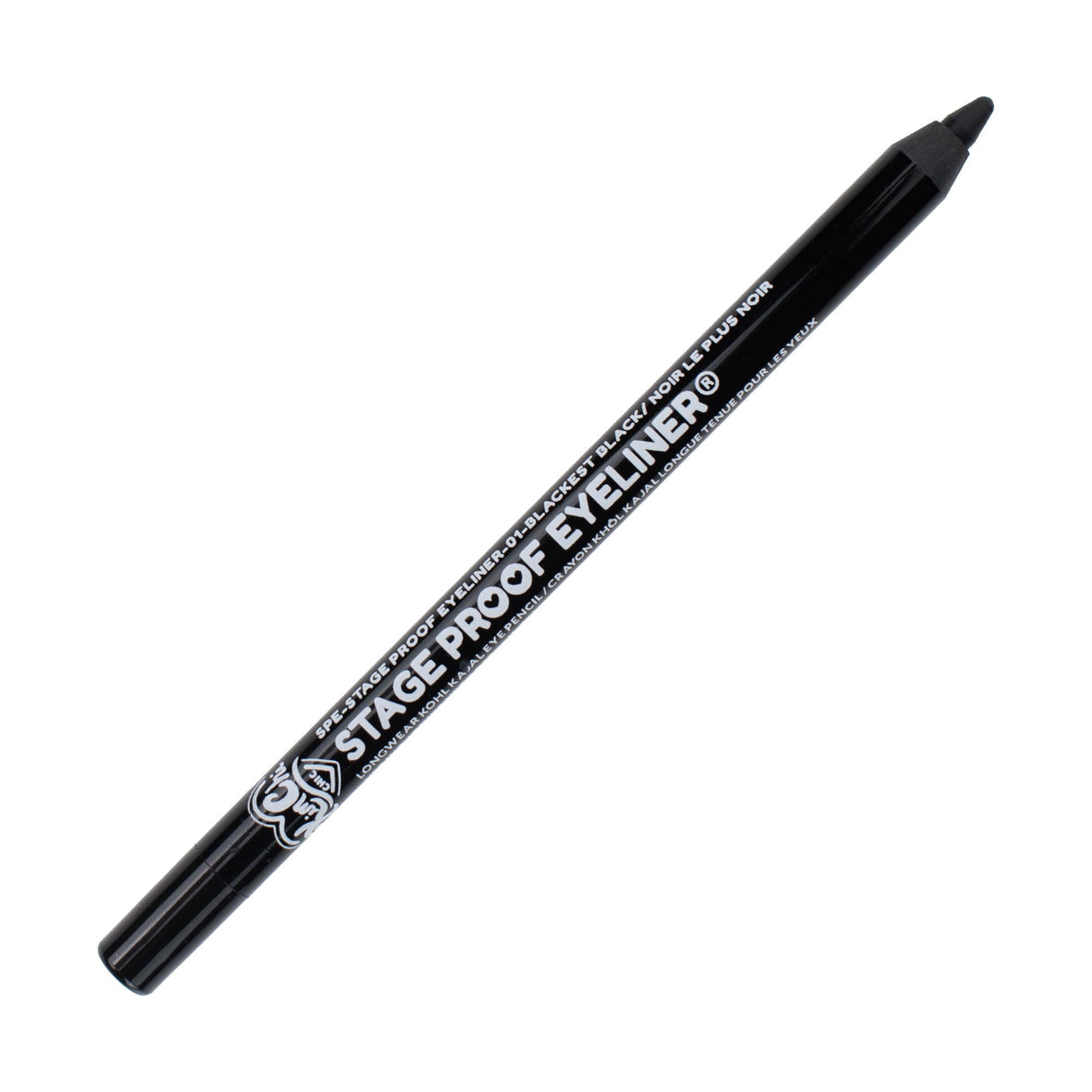 KimChiChic Beauty Stage Proof Eyeliner, Waterproof & Smudge-Proof Creamy Pigmented Pencil, Ultra Creamy, Long-Lasting Liner with Jojoba Oil & Shea Butter, Vegan & Cruelty-Free, 01 Blackest Black