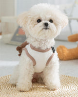 Costumes for Cats Dog Clothes Dog Shirts Soft Vest Yorkie Clothes Lightweight Sleeveless Birthday Dog Girl Boy Cats Dog T-Shirts Puppies Tank Top Dog Outfits for Small Medium Dogs Brown L