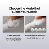 JirPet Pet Neck Dryer, Professional Low Noise Dog Dryer for Pet Grooming, 14,800FPM Portable High Velocity Pet Dryer, Hands-Free Dog Blow Dryer with Neck Hanging, Dog Hair Dryer with 3 Speeds & 4 Temp