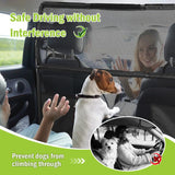 Farafox Dog Barrier for Car,56" Wide for Trucks SUV Sedans Pet Restraint Car Backseat,Backseat Divider Crossover Front Car Travel Back Seat Barricade Partition