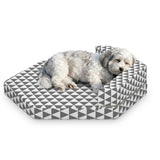 Orthopedic Dog Beds for Small Dogs, Pet Bed with Sides,Removable Bolsters & cleanable Cover，s