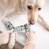 POPETPOP 6 Rolls Vet Wraps: 2 Inch Breathable Non-Woven Pet Self Adhesive Bandage - Paw Wraps for Dogs, Cats, Pet, Animals Ankle Sprains & Swelling (Cow Pattern)