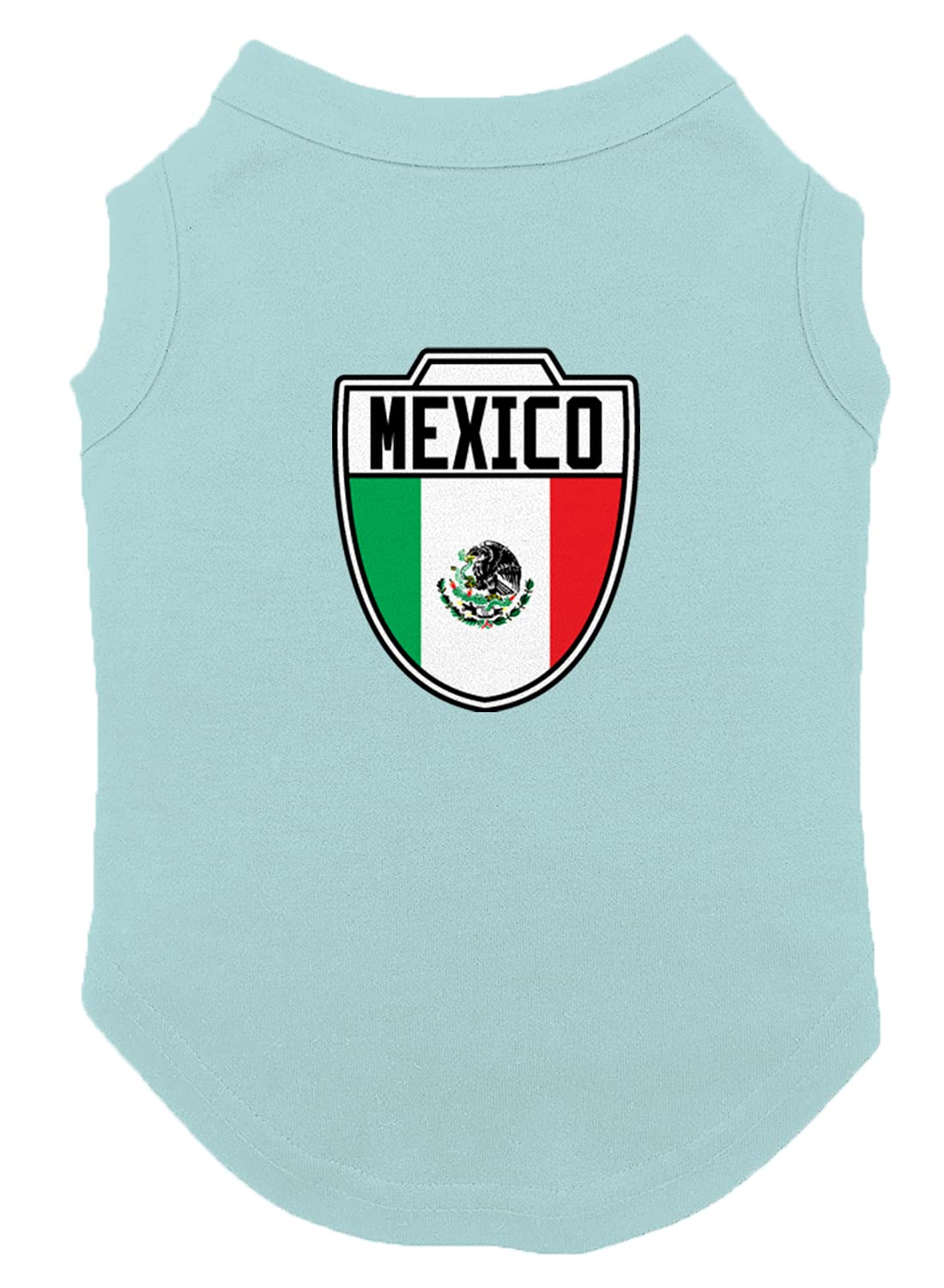 Mexico - Country Soccer Crest Dog Shirt (Chill, Large)