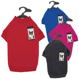 Zack & Zoey Basic Tee Shirt for Dogs, 16" Medium, Red