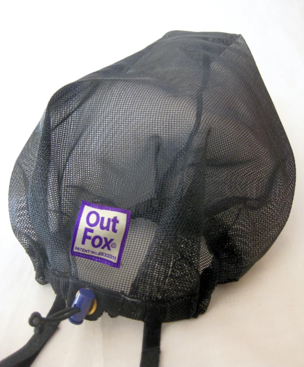 Out Fox Field Guard Size M - Vet-Recommended Dog Safety Mask for Foxtails, Grass Seeds, Bugs and Debris | Breathable, Lightweight, Patented Design | Multiple Sizes