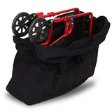 Vive XL Carry & Travel Bag for Rollator Walkers & Transport Chairs - Cover Carrier Accessory for Car Travel, Storage, Seniors - Accessories - Waterproof with Padded Straps