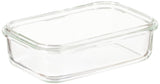 Glasslock RP519 Rectangle Oven Safe Food Glass Container, 400-ML (13-Ounce or 1½-Cups)