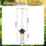 TOWDREU Hummingbird Nesters, Alpaca Wool Bird Nesting Material in Metal Cage - Unique Birds Lover Watcher Gift, Outdoor Garden Ornament, Refillable