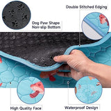 Washable Pee Pads for Dogs, 4-Pack Reusable Puppy Pads, Waterproof Non-Slip Wee Wee pad, Absorbent and Leakproof Training Mats for Potty, Crate, Playpen, Bed, Sofa, 18"x 24"