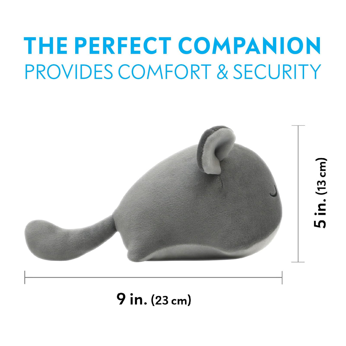 Paw Inspired Chinchilla Cuddler for Chinchillas, Guinea Pigs, Hamsters, Rats, Ferrets, Hedgehogs, Sugar Gliders, Small Animals | 9-Inch Chinchilla Plush Accessory Toy (Gray)