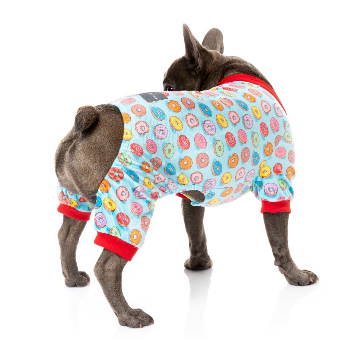 FuzzYard You Drive Me Glazy Donut Dog Pajamas (Size 2)