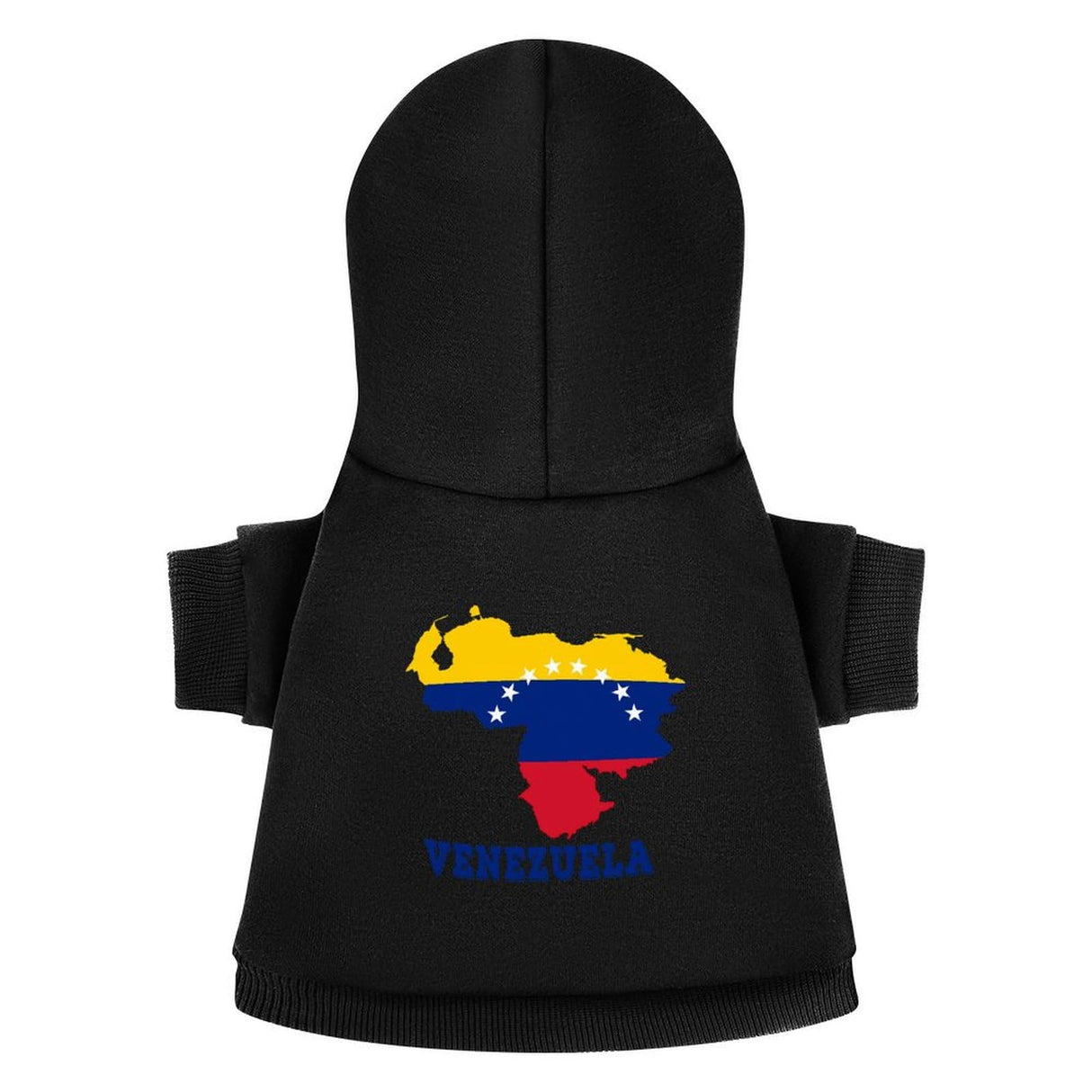 Venezuela Map Flag Flags Clothes Dog Apparel Pet Supplies for Small Large Pet Puppy Cat Costumes Suit with Hat Hoodie Sweatshirt S