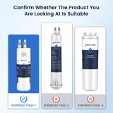GLACIER FRESH W1029537A Refrigerator Water Filter Compatible with W10295370A, EDR1RXD1, Filter 1, W10295370, P4RFWB, P8RFWB2L, 46-9930, 46-9081 Refrigerator Water Filter 1 Pack