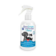 Load image into Gallery viewer, SkinSmart Antimicrobial Wound Care for Pets, Hypochlorous Acid Removes Bacteria to Promote Healing and Relieves Itch, Safe if Licked, 8 Ounce Spray Bottle
