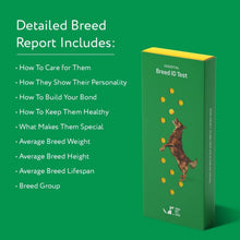 Load image into Gallery viewer, DNA MY DOG – Trusted &amp; Affordable Breed Identification Test | 350+ Breeds Identified w/ 99%+ Accuracy | Complete Breed Analysis, Personality and Behavior Insights | Easy Cheek Swab, Results in 2 Weeks
