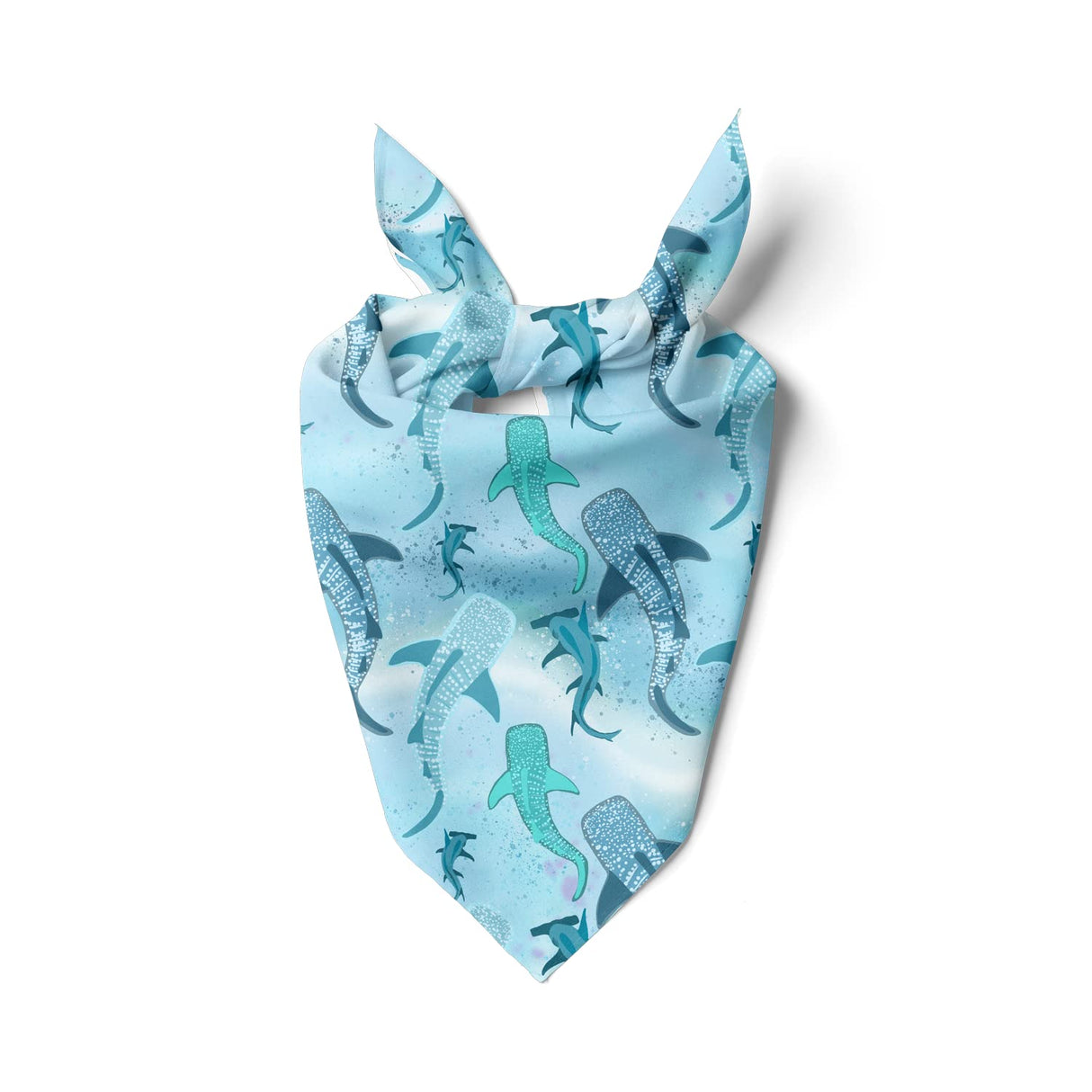 Moody Sharks Bandana (Large)