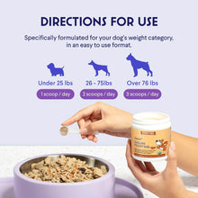 Load image into Gallery viewer, Wonder Paws Organic Turkey Tail Mushroom for Dogs – Powerful Turkey Tail for Dogs Mushroom Powder for Immunity, Respiratory, Digestion &amp; Cellular Health–with Beta Glucans &amp; Polysaccharides- 2.12 oz
