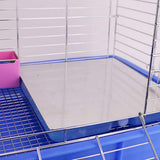 PeSandy Rabbit Cooling Pad, 2PCS Hamster Cooling Pad Pet Cooling Mat for Rabbit Bunny Hamster Guinea Pig & Other Small Pets Stay Cool This Summer - Bite Resistance Pet Cool Plate Ice Bed