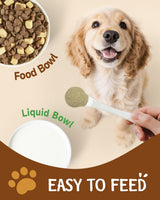 Mushroom for Dogs - Turkey Tail for Dogs - 9 Organic Mushroom Supplement with Turkey Tail, Reishi, Lions Mane - Hip & Joint, Skin & Coat, Digestive, Cellular, Immune Health Support - Chicken Flavor