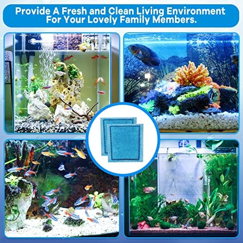16 PCS Aquarium Filter Cartridge Compatiable with Aqua-Tech Filters (EZ-Change #3) Fish Tank Filter Cartridge Compatiable with Aqua-Tech 20-40 & 30-60 Power Filter