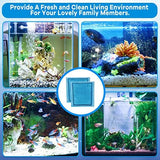 16 PCS Aquarium Filter Cartridge Compatiable with Aqua-Tech Filters (EZ-Change #3) Fish Tank Filter Cartridge Compatiable with Aqua-Tech 20-40 & 30-60 Power Filter