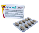 Mascotas y Accesorios MX Generic Apoquel 16 MG 20 Chewable Tablets, Allergic or atopic dermatitis in Large Dogs