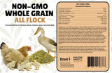 Wholesome Harvest All Flock Feed, High Nutrition for Flocks, Non-GMO Duck, Turkey, Geese and Chicken, Whole Grain 10 lbs Pack