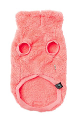 FuzzYard Turtle Teddy Super Soft Sweater Turtle Neck for Dogs with Drawstring (Peach, Size 2)